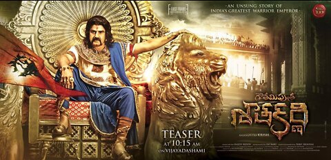 Gautamiputra Satakarni Theatrical Trailer - Nandamuri Balakrishna - A Film by Krish - #NBK100