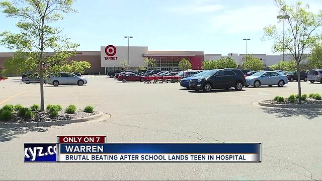 Teen attacked by two men outside of Target following dispute at Warren high school