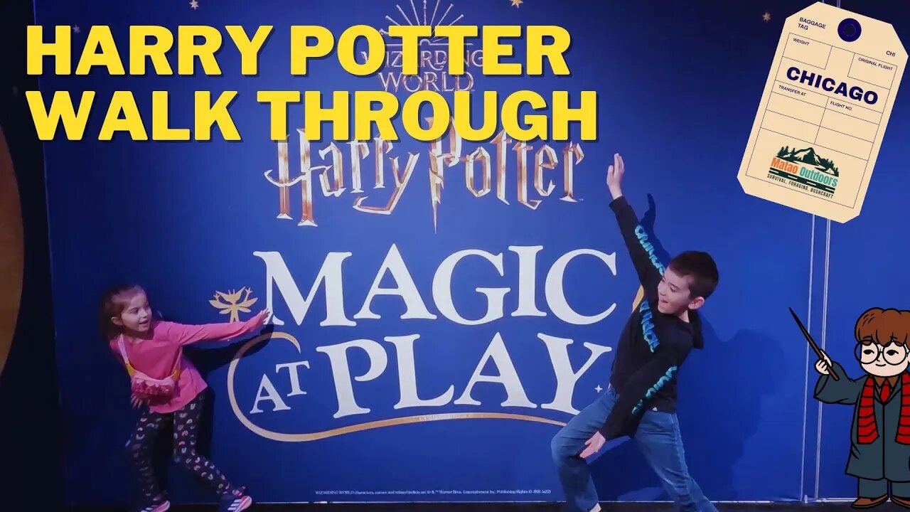 Harry Potter - Magic at Play Walk Through - Chicago, Illinois