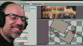 Working on Pixel Art for National Lampoon's Christmas Vacation Episode