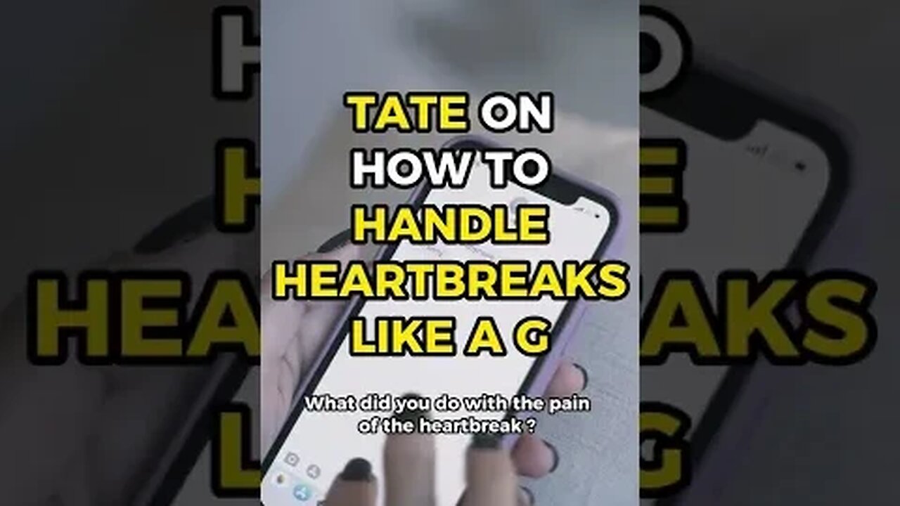 Top G on How To Handle Heartbreaks like a G