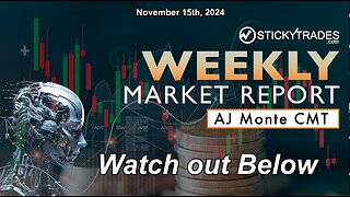 Watch out Below - Weekly Market Report with AJ Monte CMT