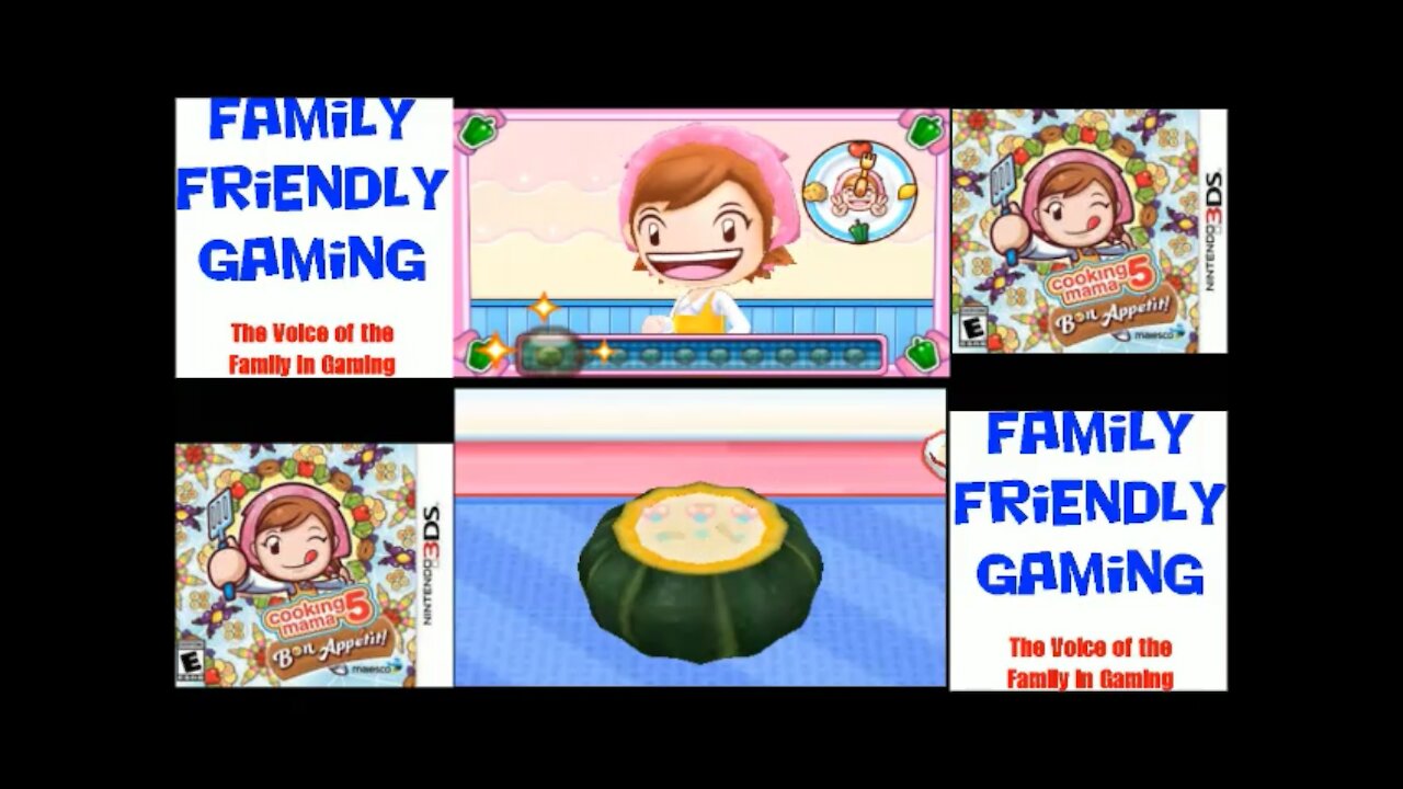 Cooking Mama 5 Bon Appetit! Pumpkin Gratin