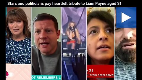 Stars and politicians pay heartfelt tribute to Liam Payne aged 31