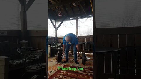 Deadlifts on the Deck, last set, Crazy 🤪 old man