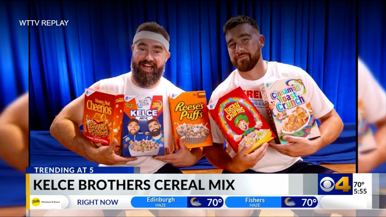 July 22, 2024 - Trending: Kelce Brothers Cereal & Fluffy Coke