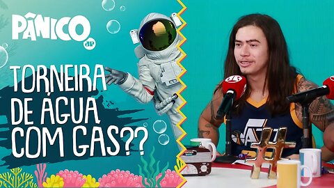 Whindersson foi na casa de cantor e ficou impressionado com UMA coisa