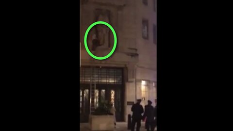 Guy still on the side of the BBC building trying to remove the pedo statue