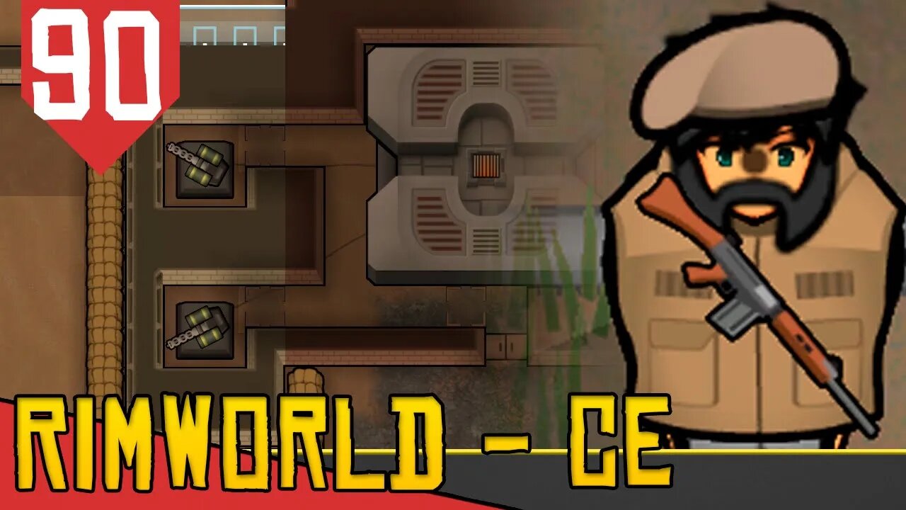 Defesas FINAIS - Rimworld Combat Extended #90 [Série Gameplay PT-BR]