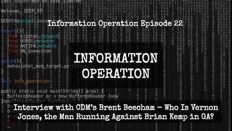 IO Episode 22 - Who Is Vernon Jones, Running Against Brian Kemp In GA?