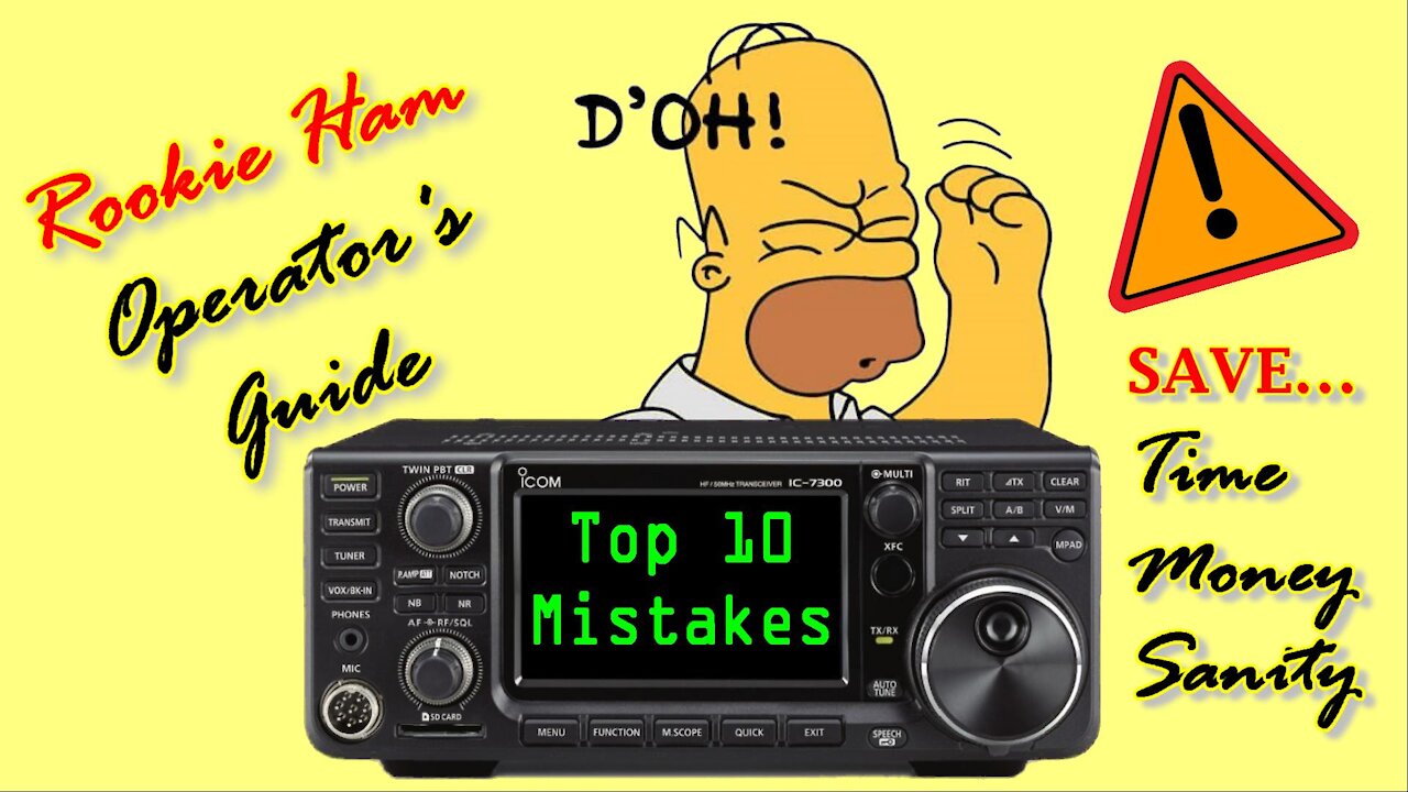 Top 10 Rookie Ham Radio Mistakes - Part 1: The Baofeng Dilemma