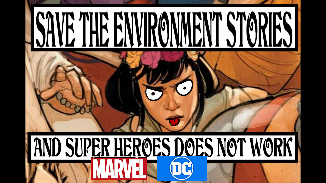 Save the environment and super heroes does not work