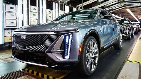 2023 Cadillac LYRIQ EV SUV Production in Tennessee! 2023 All NEW Cadillac LYRIQ.