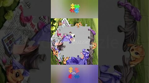 #Videopuzzle #Videos #Puzzle #Anime #Animation #Cute #Asmr #Satisfaction #Game #Shorts