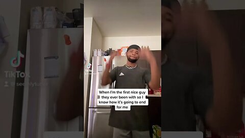 When your her first nice guy so this is how you feel… seemlytuber reaction TikTok ban funny skit