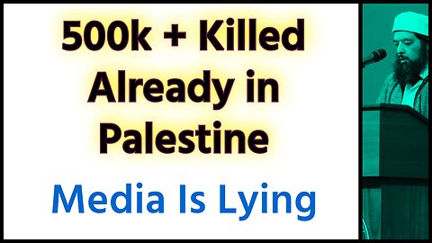 500+ Palestinians Already Killed (Media is Lying)