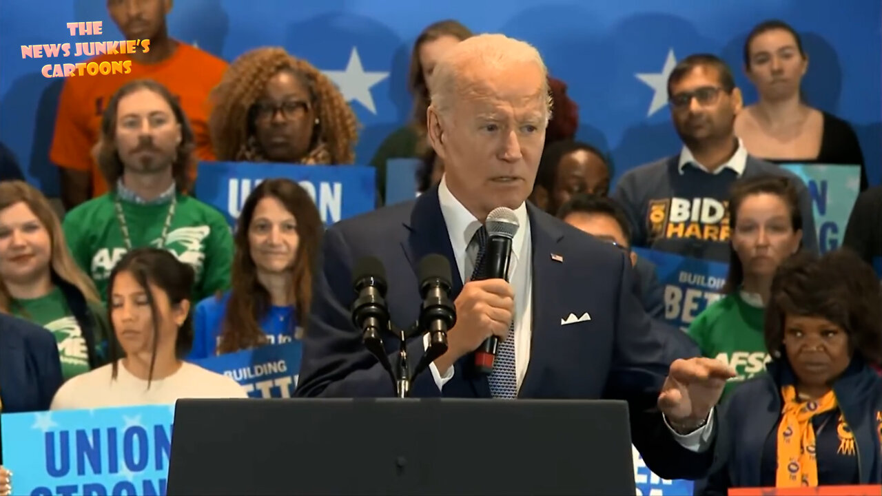 Biden spots a woman and says he knew her when she was 12 and he was 30.