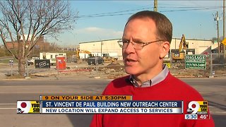 St. Vincent de Paul building new outreach center