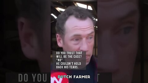 This Is The Heartbreaking Reality Of The Dutch Farmer In 2023