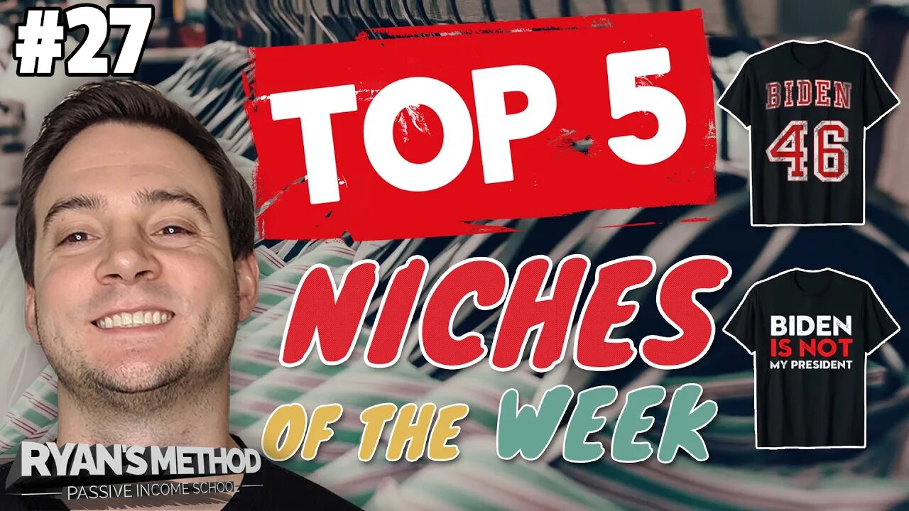 TOP 5 NICHES 🔥 Print on Demand Niche Research #27 — (11/15/2020)