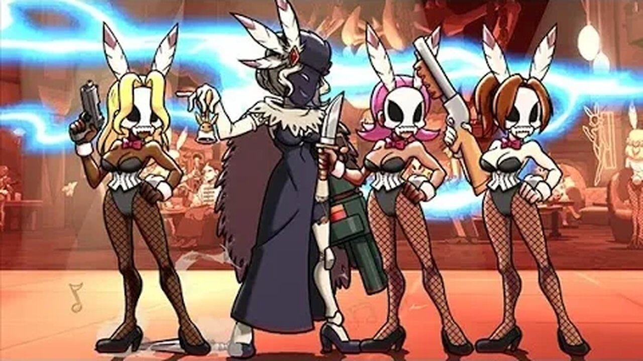 Skullgirls DLC Arcade Gameplay