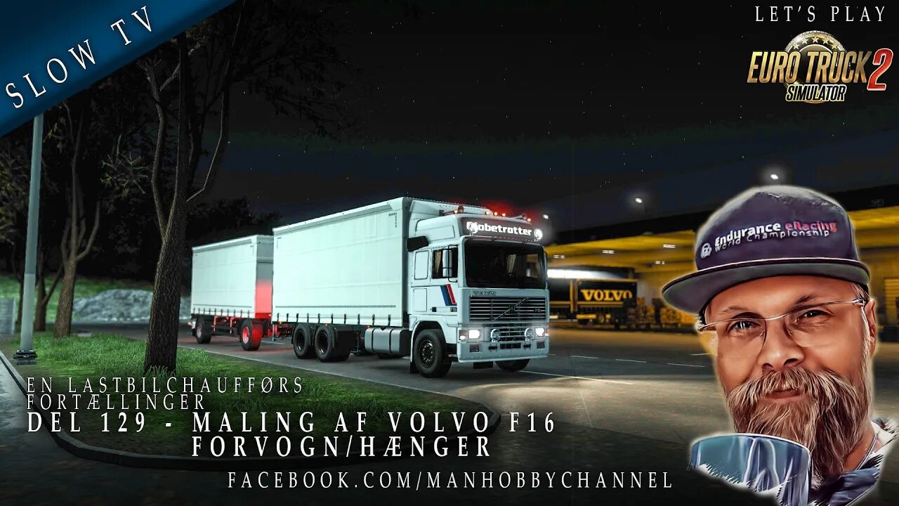 🔴 Del 129 - 🚛🚛 Maling af Volvo F16 Forvogn/hænger