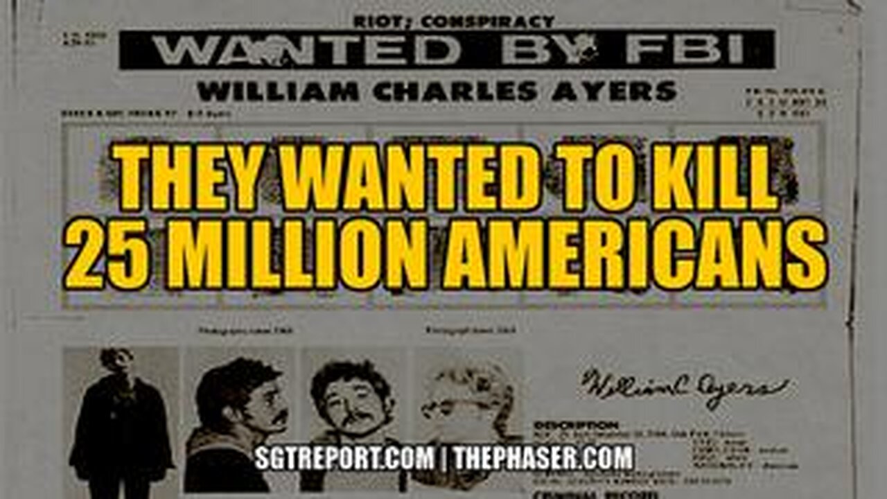 SGT REPORT - THEY REALLY WANT TO KILL 25 MILLION AMERICANS -- Callender | Vliet