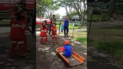 pasukan pemadam kebakaran cilik