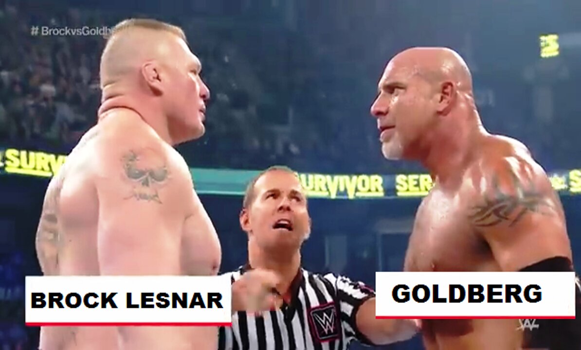 goldburg vs brock lesner