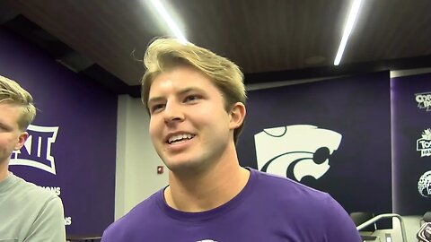 Kansas State Football | Austin Moore Interview | August 29, 2023