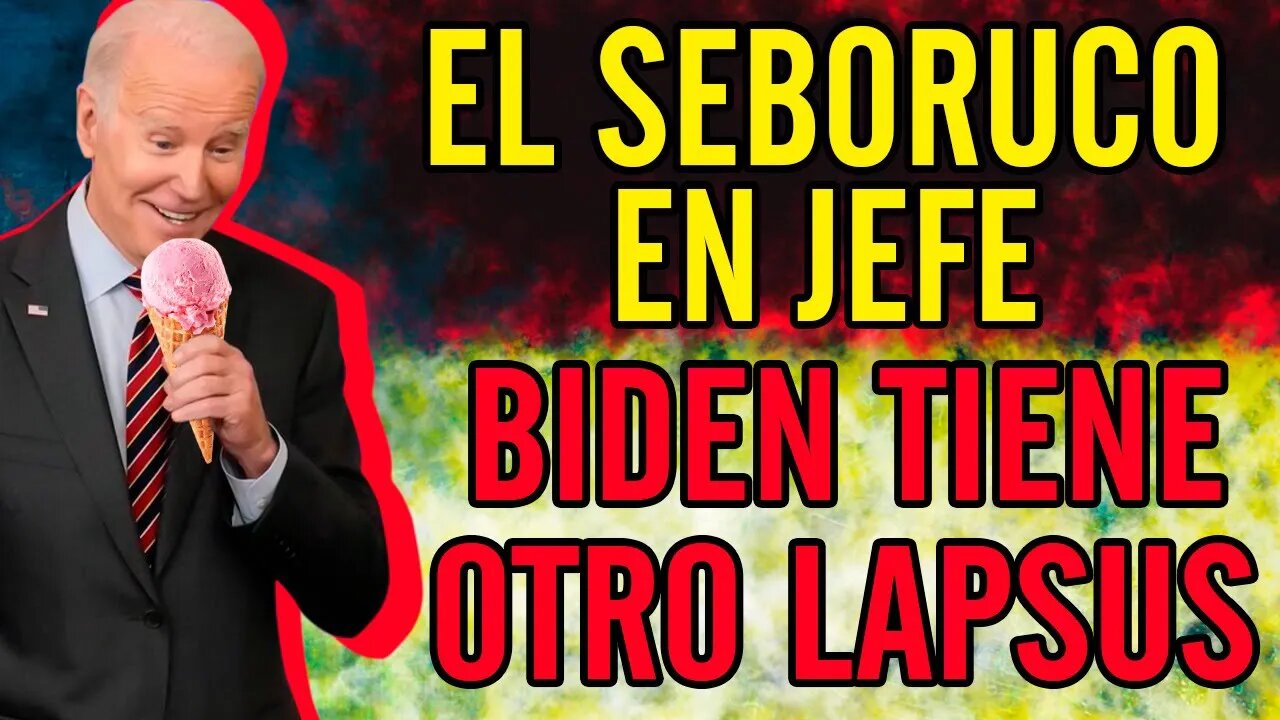 🤣El seboruco en jefe. Biden tiene otro lapsus🤣
