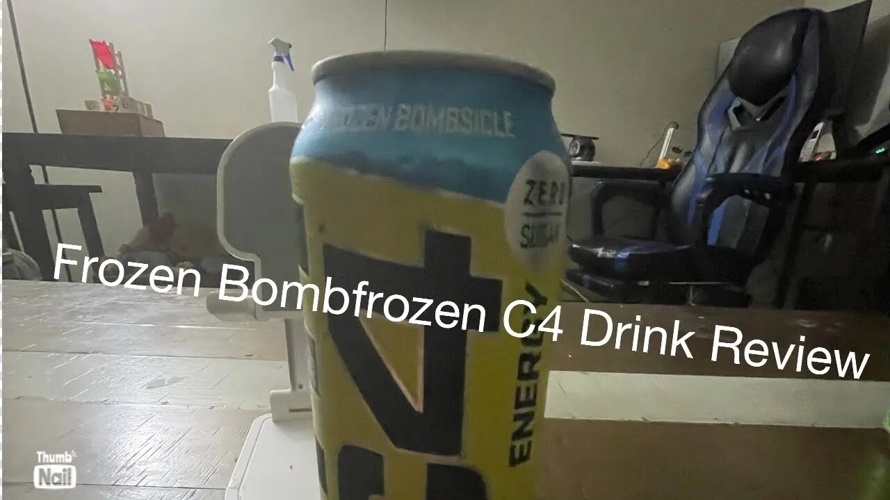 Frozen bombsickle C4 drink review.