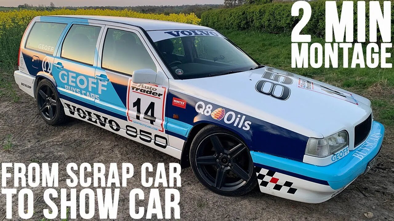 Building a Volvo 850 BTCC Estate Tribute in 2 minutes