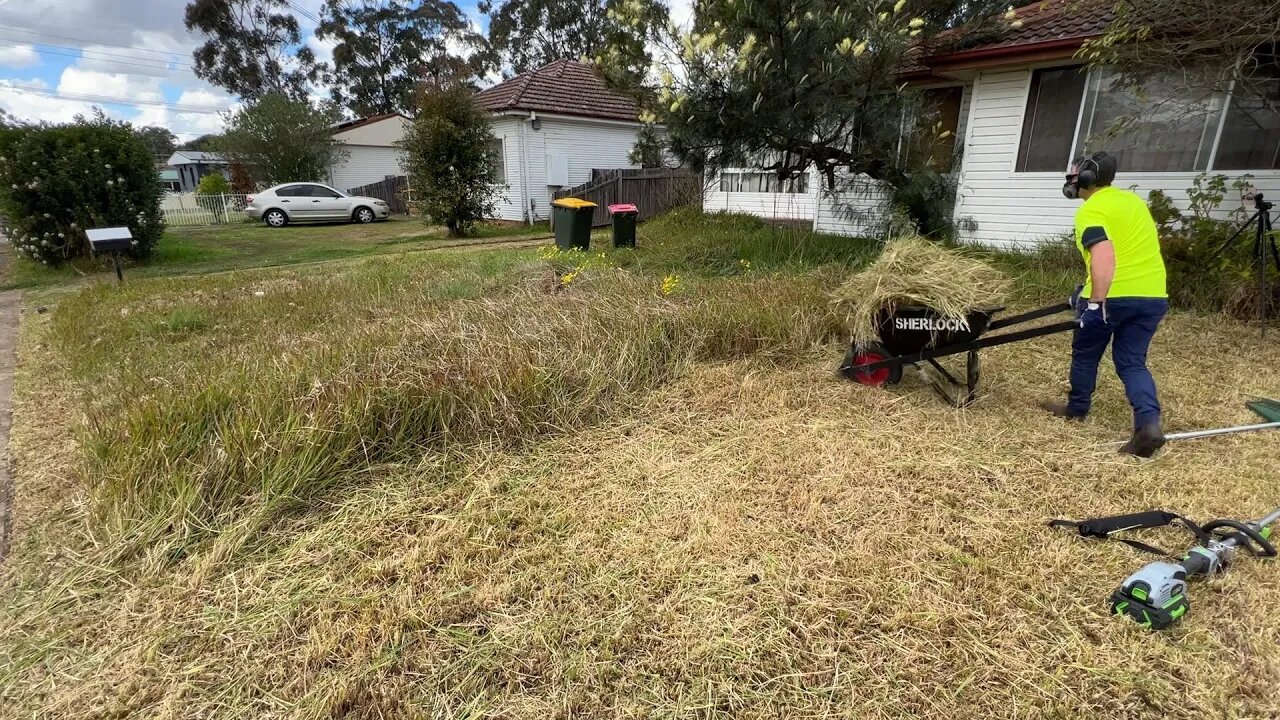 She was so thankful! Part 2 Of This MEGA Free Yard Clean Up