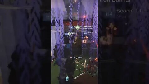 Destiny 2 - Saladin and Eva meet under the tree.