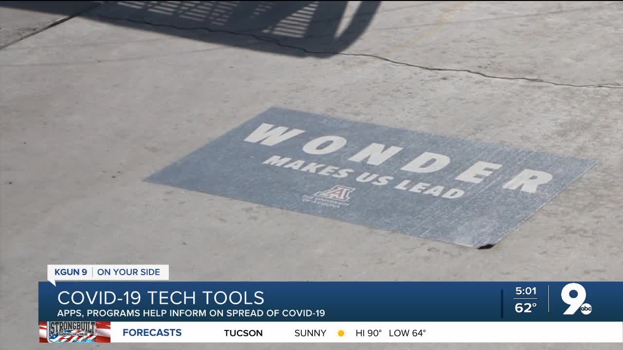 Tools help UA campus track coronavirus
