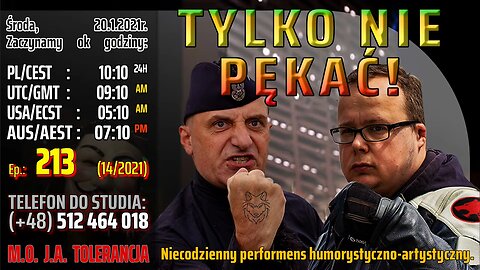 TYLKO NIE PĘKAĆ! - Olszański, Osadowski NPTV (20.01.2021)