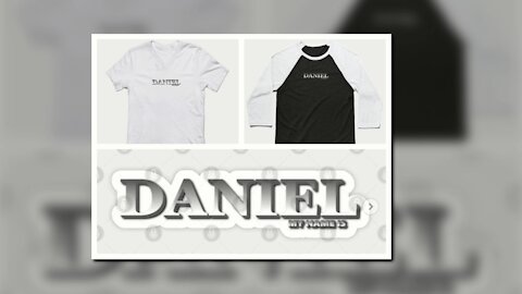 DANIEL. MY NAME IS DANIEL. SAMER BRASIL (TEEPUBLIC)