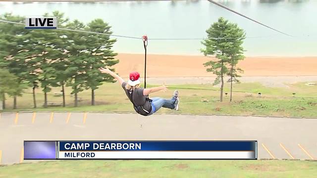 Jennifer Ann Wilson Zip Lines at Camp Dearborn