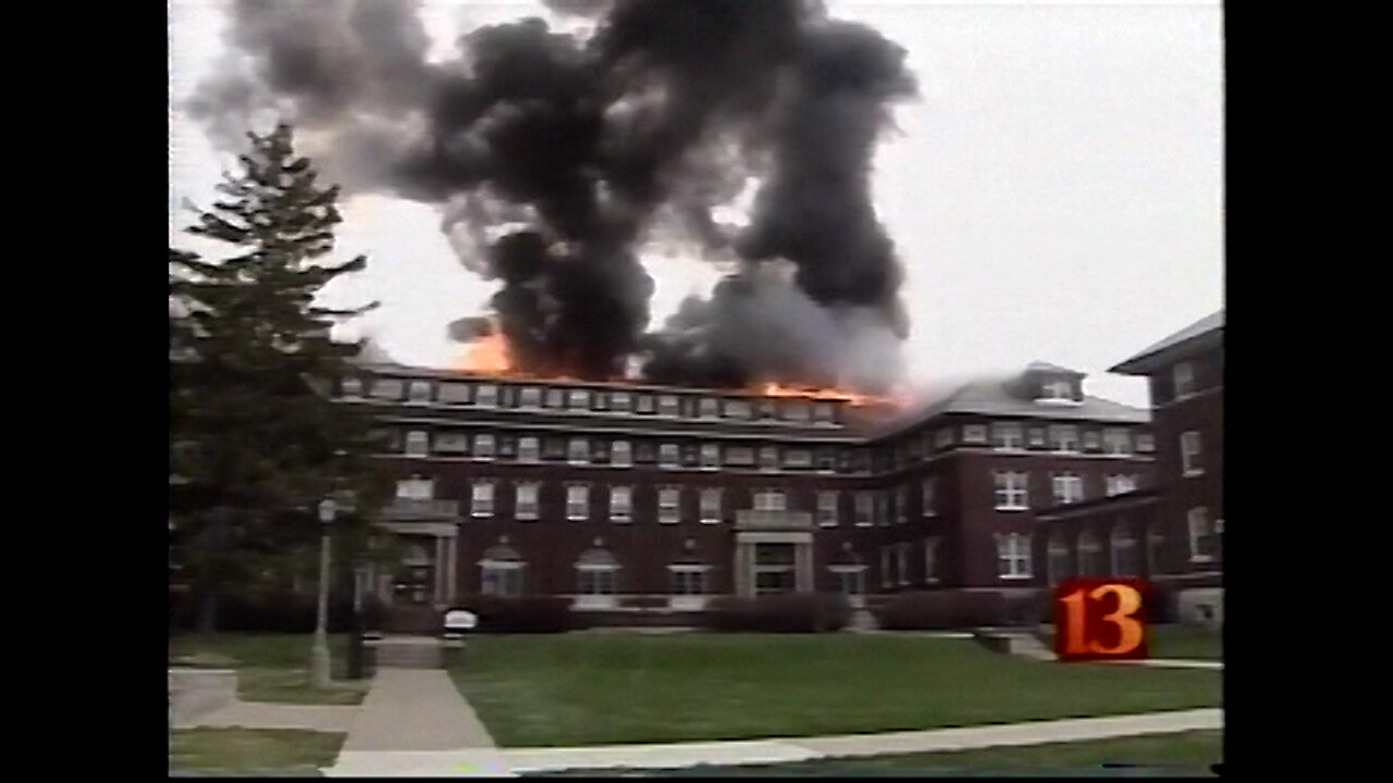 April 7, 2002 - Fire at DePauw University Dormitory (WTHR & WISH Coverage)