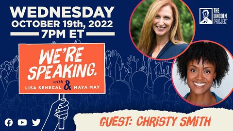 LPTV: We’re Speaking – October 19, 2022 | Guest: Christy Smith