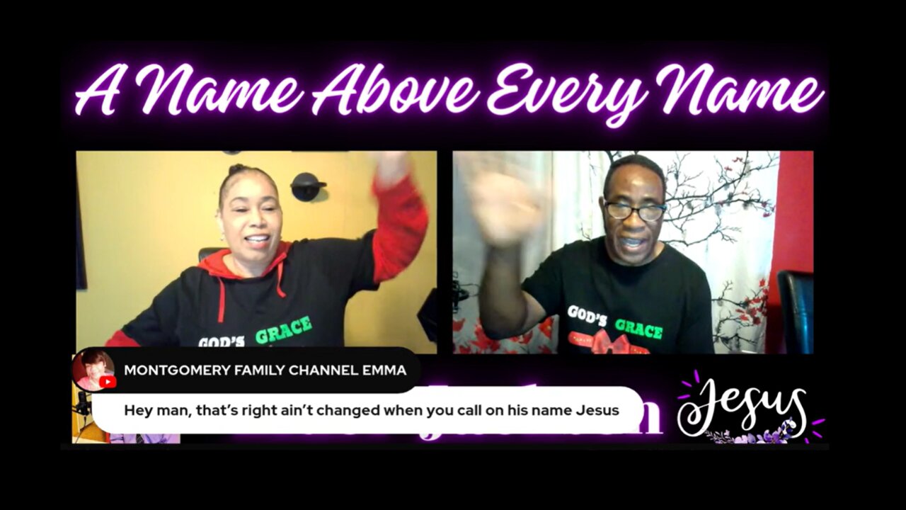 Bible Study A Name Above Every Name Today At 4:00Pm PST