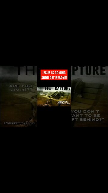 The RAPTURE Could Happen Tomorrow Are You Ready For Jesus? #shorts #rapture #jesus