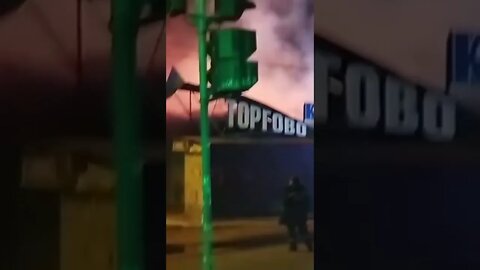 Ukraine War - Major fire in Kherson