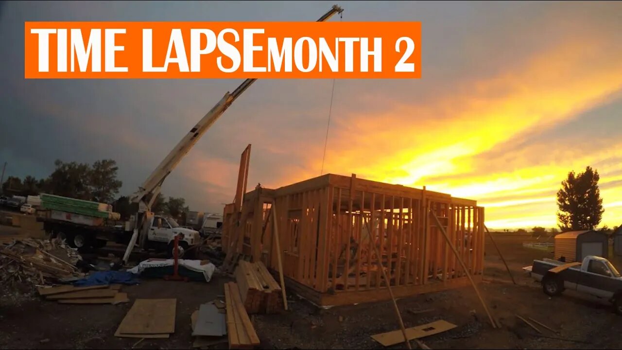 CONSTRUCTION TIME LAPSE - MONTH 2