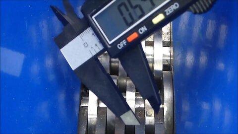 Shredding digital caliper