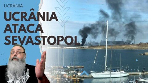 UCRÂNIA ataca PORTO MILITAR RUSSO de SEVASTOPOL com DRONES AÉREOS e SUBAQUÁTICOS e RUSSOS pedem FOTO