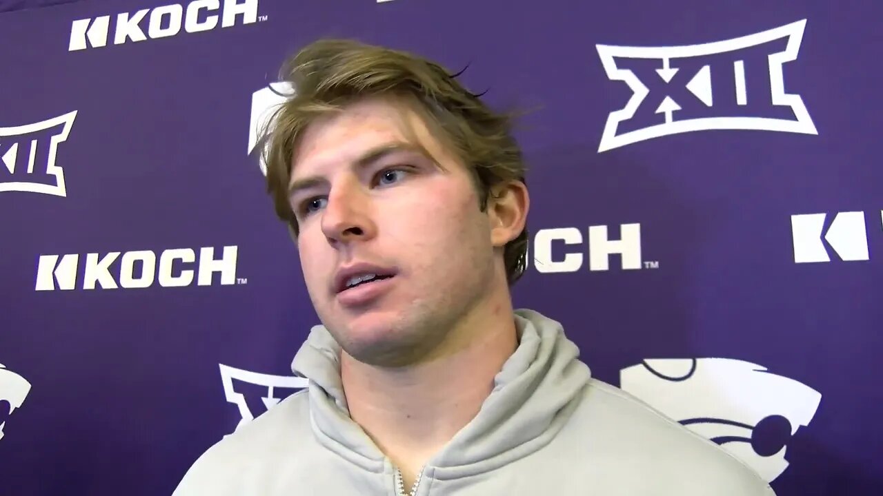 Kansas State Football | Austin Moore Postgame Interview | Iowa State 42, K-State 35