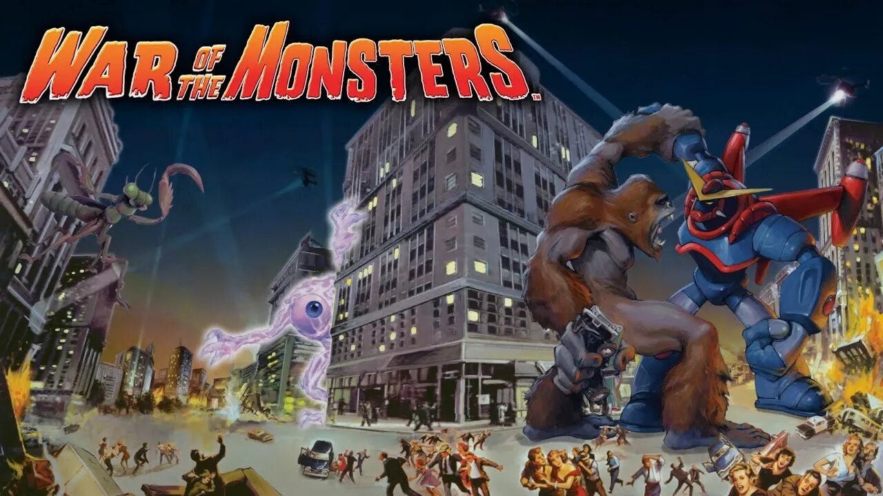 War of the Monsters - Opening Movie (PS2 Game on PS4)