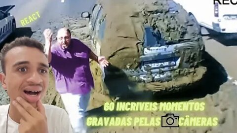 Reagindo 60 Incríveis Momentos da Estrada Gravados Pelas Câmeras